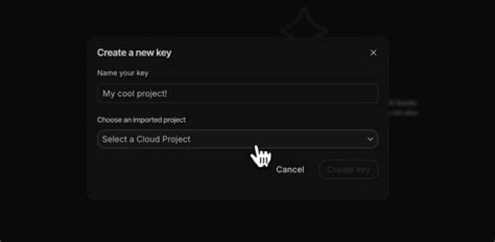 Creating New Key