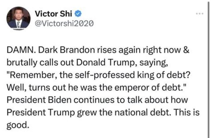 Dark Brandon Strikes Again!