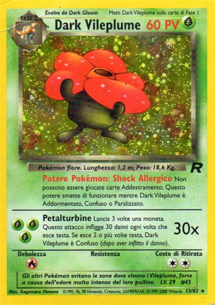 Dark Vileplume (Team Rocket 13)