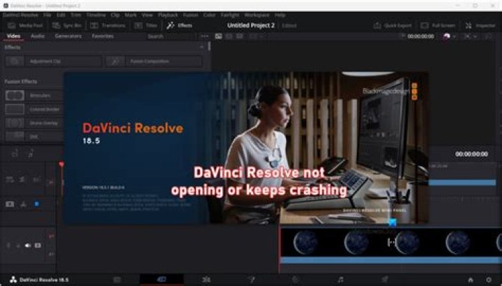 DaVinci Resolve Keeps Crashing [Version 14, 15, 16]