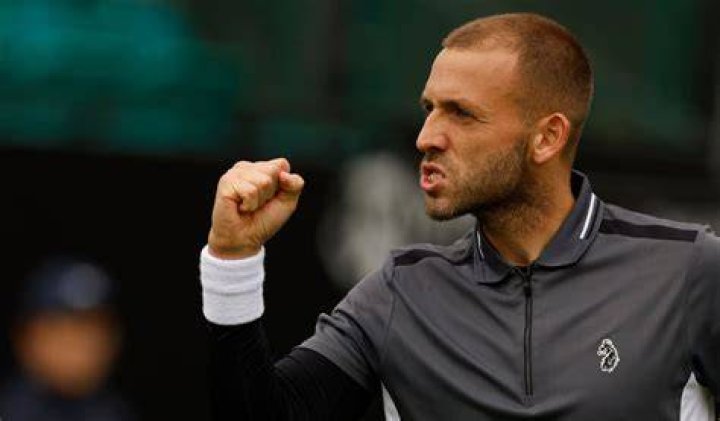Delight for Dan Evans