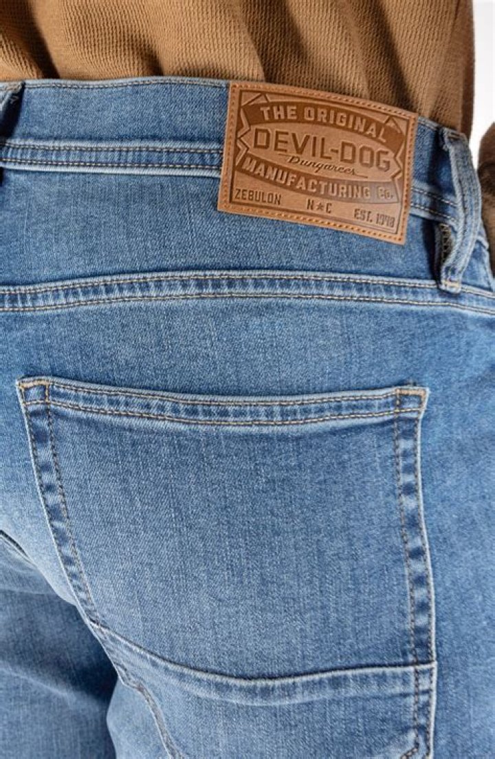 Devil Dog Dungarees Athletic Fit Jeans