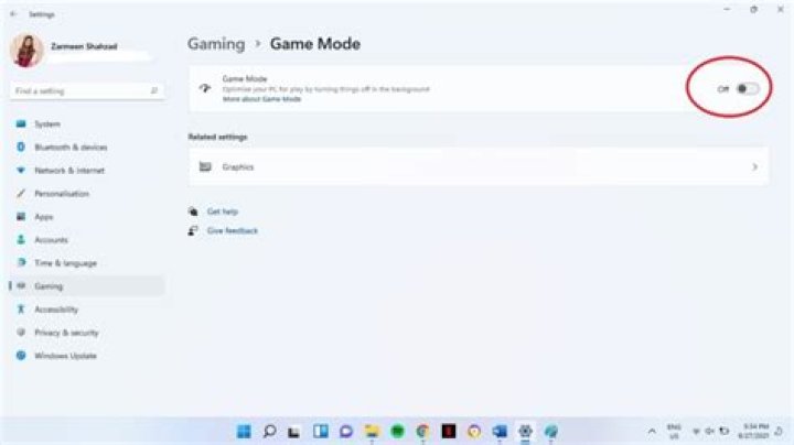 disable game mode windows 11