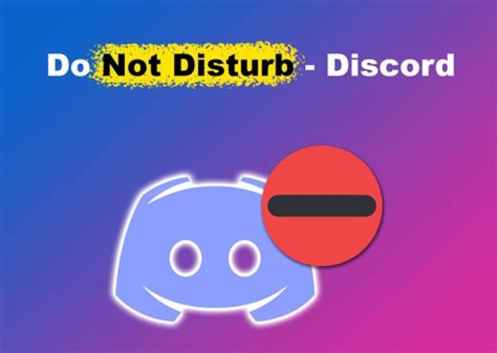 discord do not disturb