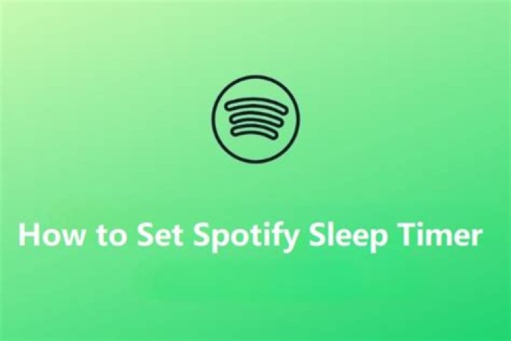 Does Spotify have a sleep timer?