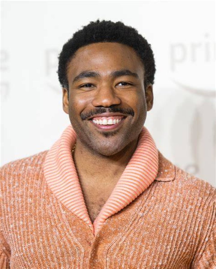 Donald Glover looking happy on the red carpet