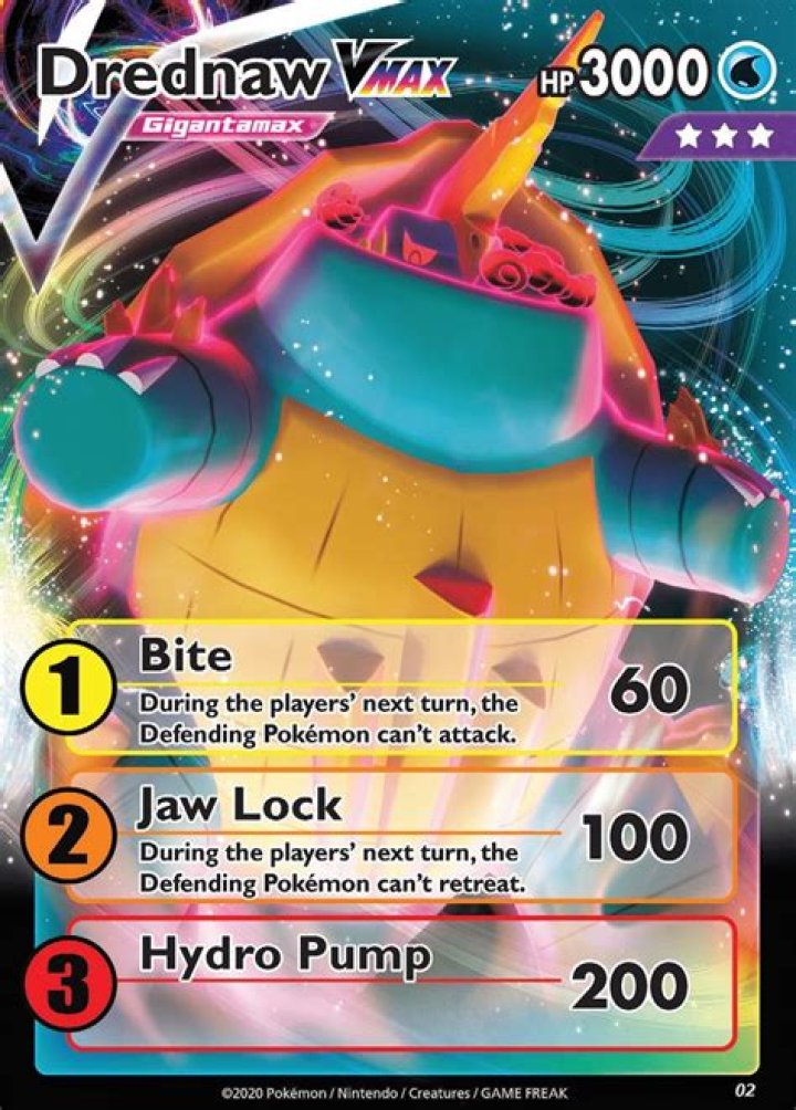 Drednaw VMAX (Raid Battle 2)