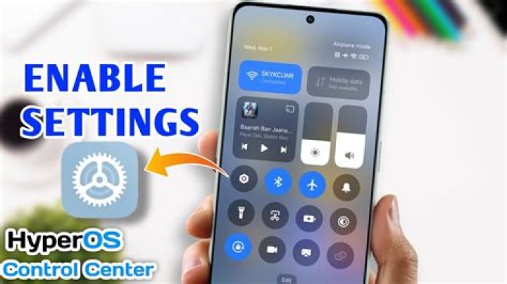 Enable settings