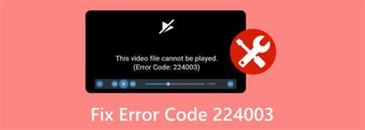 error code 224003