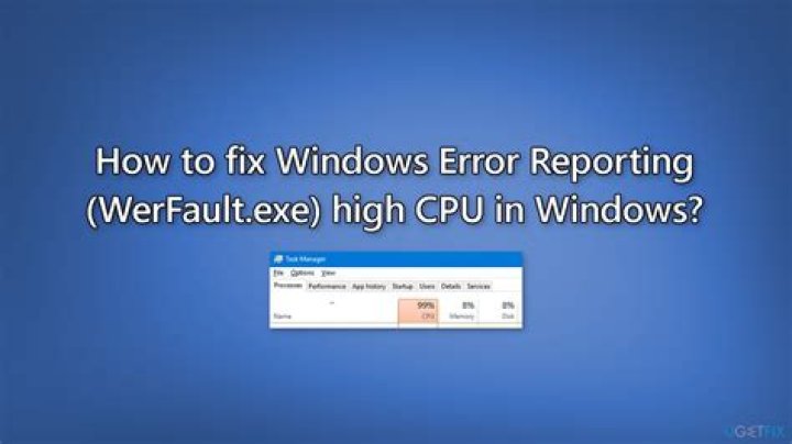 Error Reporting service keeps restarting