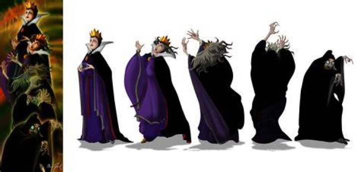 Evil Queen transformation