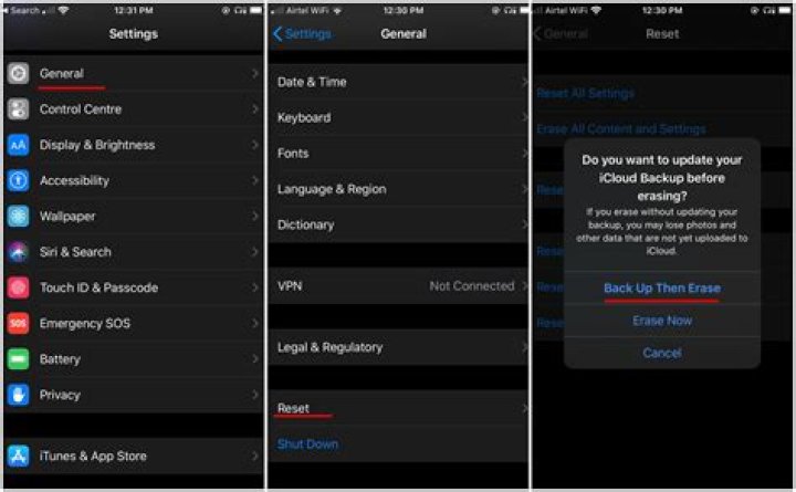 Factory reset, hard reset, DFU mode, and more