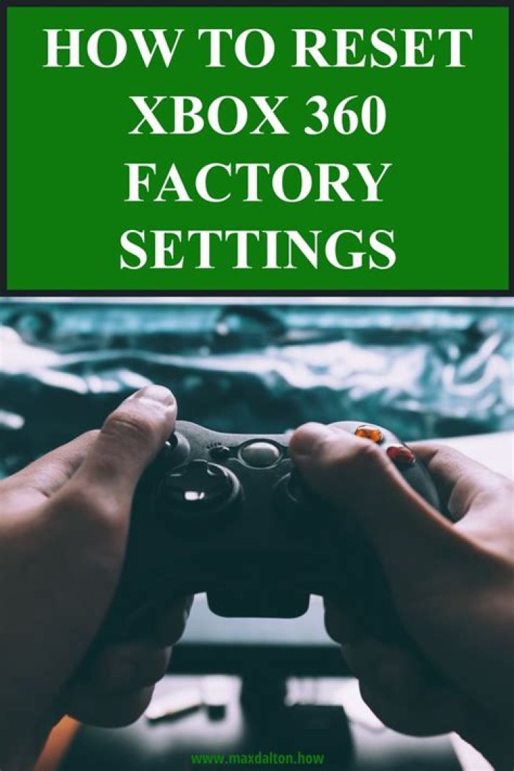 factory settings Xbox live keeps asking for password