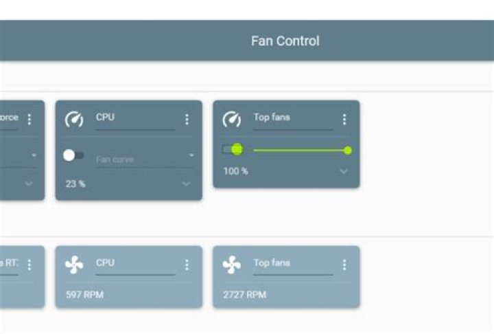 Fan control in Windows 11