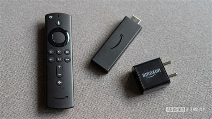 Fire Stick 2020 Edition with accessories front view