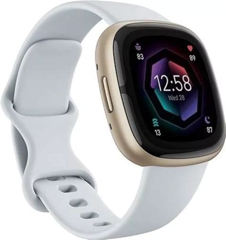 fitbit sense white gold fitbit sense white gold