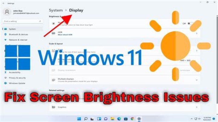 fix max display brightness issues in Windows 10 v1803