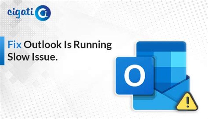fix Outlook is running slow in Windows 10