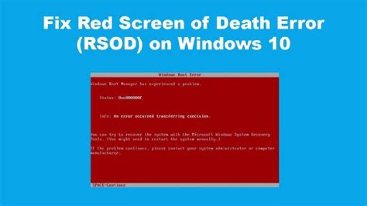 fix RSoD Windows