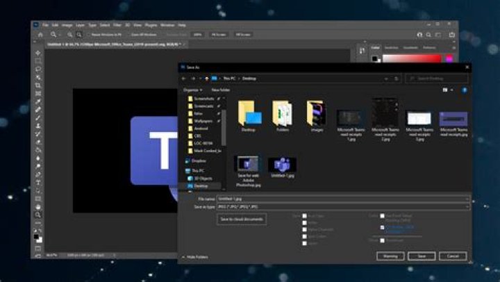 Fix Save for web error in Adobe Photoshop