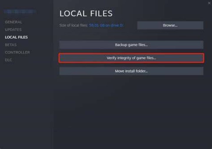 game file integrity