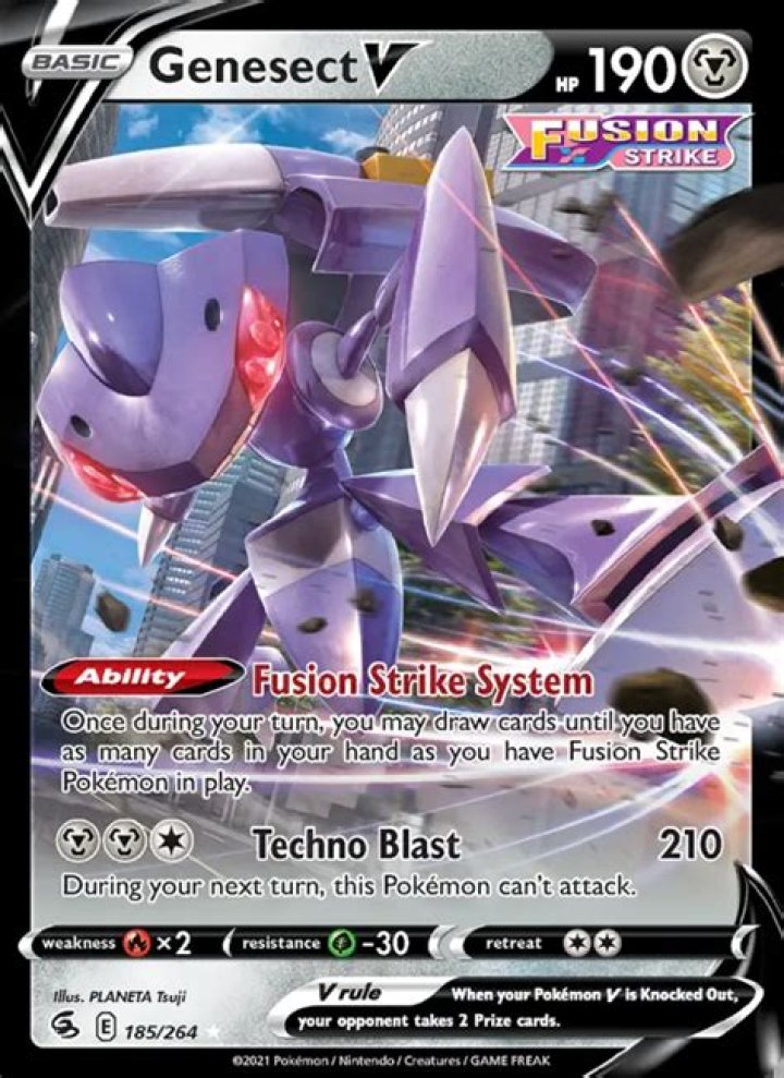 Genesect V (Fusion Strike 185)