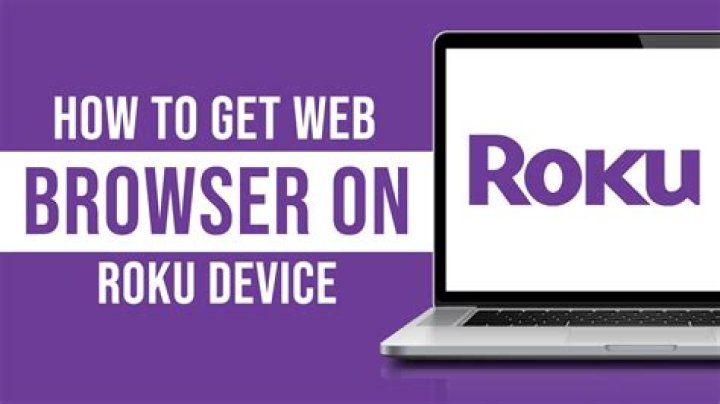 get web browser on roku tv