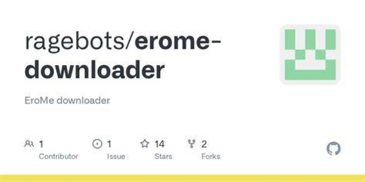 GitHub ragebots/eromedownloader EroMe downloader