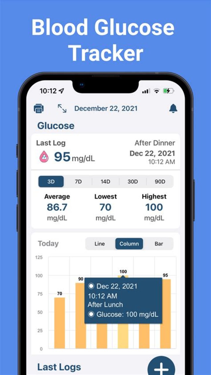 Glucose Tracker and Diary screenshot 2021 Glucose Tracker and Diary screenshot 2021