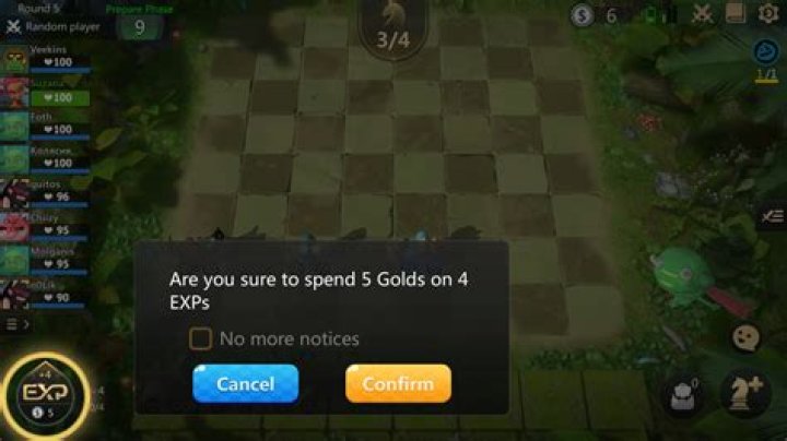 gold for xp auto chess gold for xp auto chess