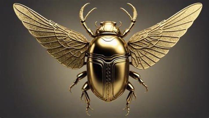 golden scarab