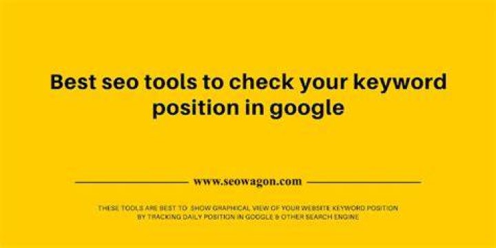 google keyword position checker Check Google Ranking With New Google Position Checker Tool and