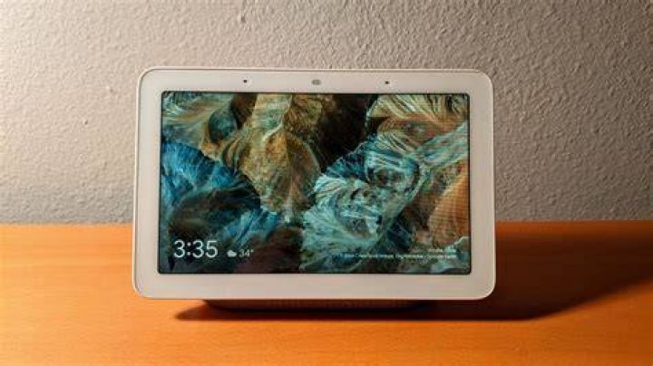 Google Nest Hub on a table 1 Google Nest Hub on a table 1
