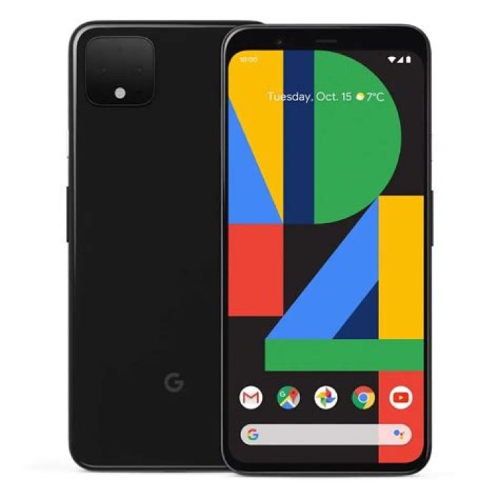Google Pixel 4 black front