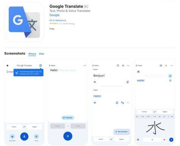Google Translate screenshot 2016 google translate best translation apps for android