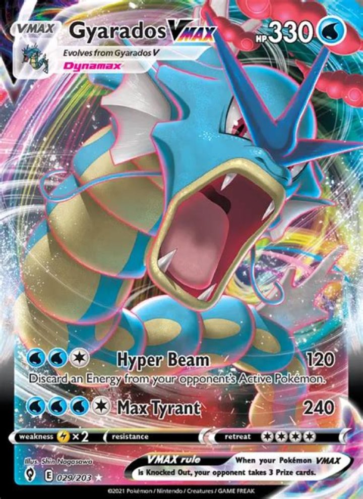 Gyarados VMAX (Evolving Skies 29)