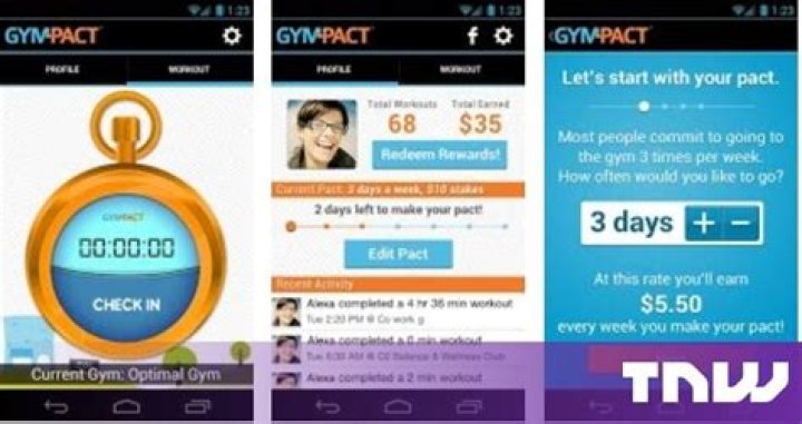 GymPact for Android gets released, leverages money for exercising
