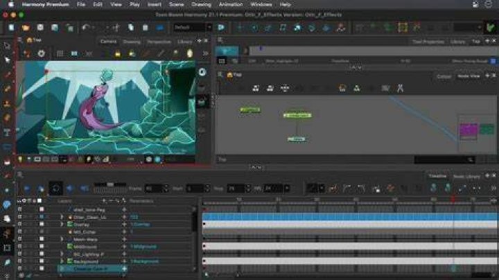 harmony animation software