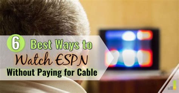 How Can I Get Espn Without Cable