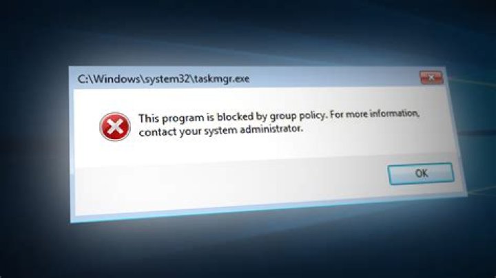 How do I unblock programs blocked by Group Policy?