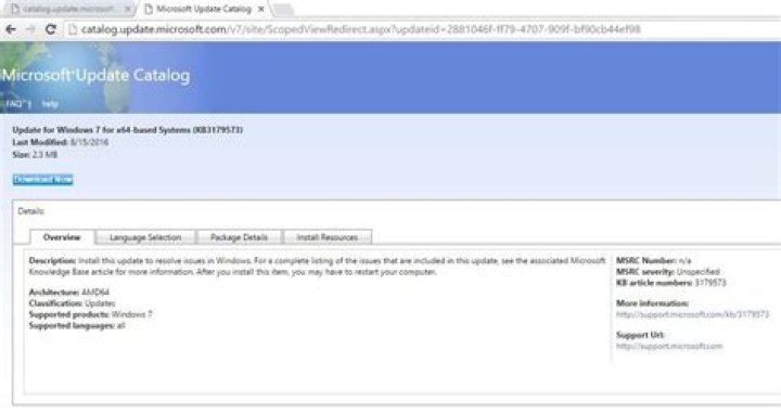 How to access Microsoft Update Catalog on any browser