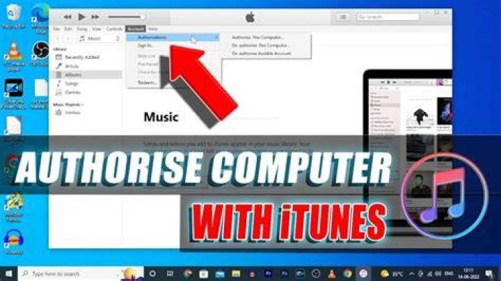 How to authorize a computer on iTunes