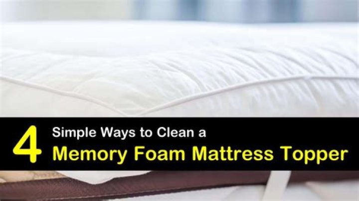 How To Clean Mattress Topper