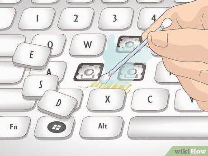 How To Clean Under Keyboard Keys