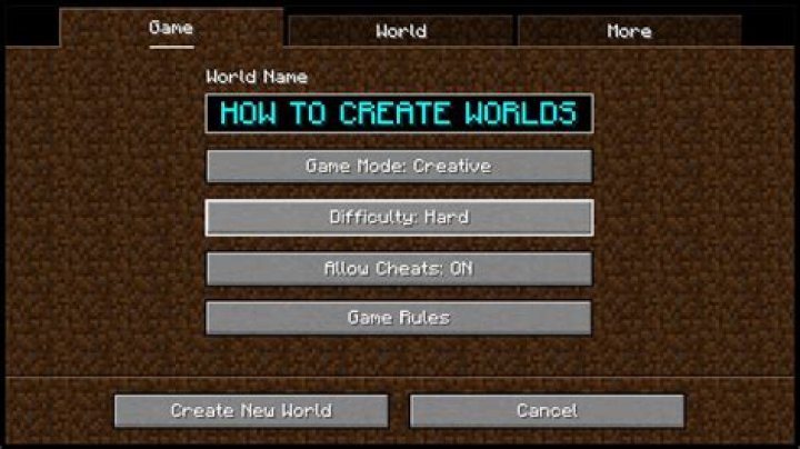 How To Create A New World In Minecraft Server