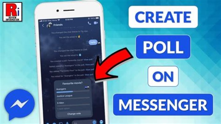 How To Create A Poll In Messenger Group Chat