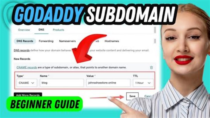 How To Create A Subdomain In Godaddy