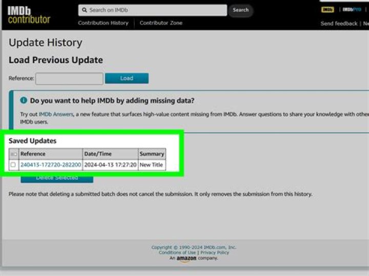 How To Create An Imdb Page