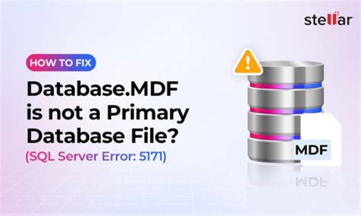 How To Create Database From Mdf File