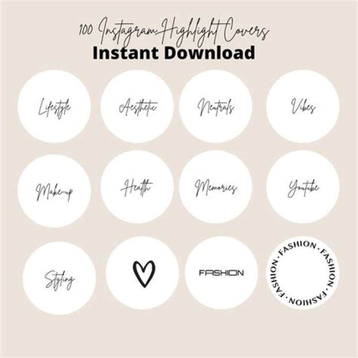 How To Create Highlight Covers On Instagram Canva